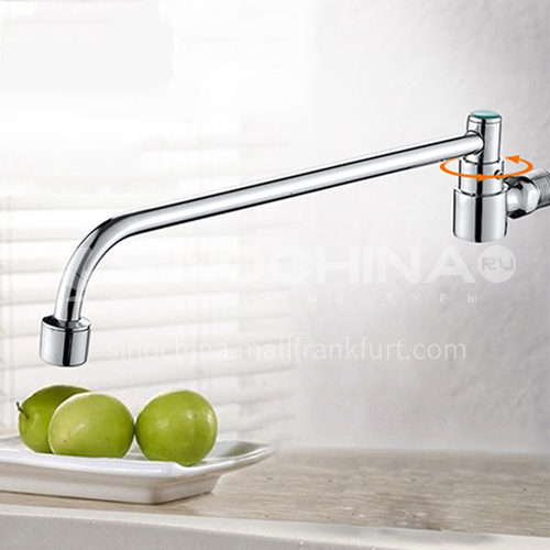 All copper in-wall swing faucet 20407A